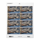 Rialto Bridge Venice Italien (Vorne)