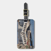 Rialto Bridge Venice Italien Gepäckanhänger (Vorderseite vertikal)