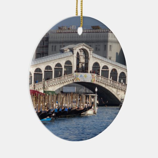 Rialto Bridge Venice Italien Keramikornament (Rechts)