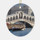 Rialto Bridge Venice Italien Keramikornament (Links)