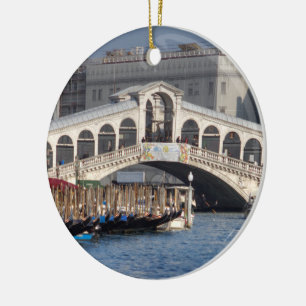 Rialto Bridge Venice Italien Keramikornament