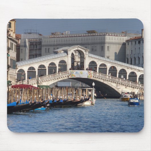 Rialto Bridge Venice Italien Mousepad (Vorne)