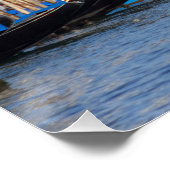 Rialto Bridge Venice Italien Poster (Ecke)