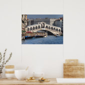 Rialto Bridge Venice Italien Poster (Küche)