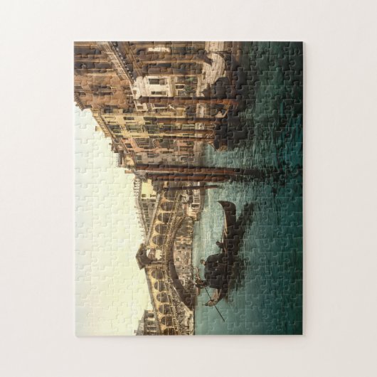 Rialto Bridge Venice Italien Puzzle (Vertikal)