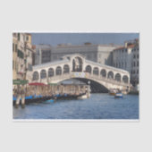 Rialto Bridge Venice Italien Seidenpapier (Vorderseite)