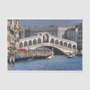 Rialto Bridge Venice Italien Seidenpapier