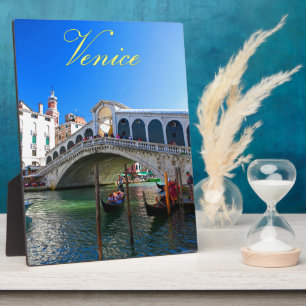 Rialto Bridge Venice - Pro Foto Fotoplatte