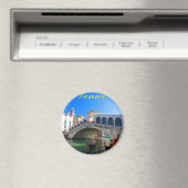 Rialto Bridge Venice - Pro Foto Magnet (In Situ (Geschirrspüler))