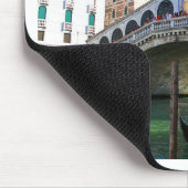 Rialto Bridge Venice - Pro Foto Mousepad (Ecke)