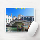 Rialto Bridge Venice - Pro Foto Mousepad (Mit Mouse)