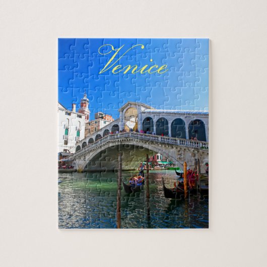 Rialto Bridge Venice - Pro Foto Puzzle (Vertikal)