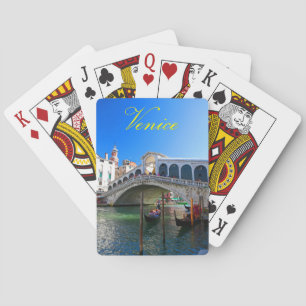 Rialto Bridge Venice - Pro Foto Spielkarten
