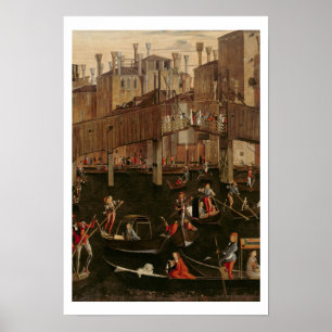 Rialto-Brücke aus Holz, vom Wunder des Reli Poster