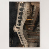 Rialto Brücke by night - Ponte di Rialto - Venedig Puzzle (Vertikal)