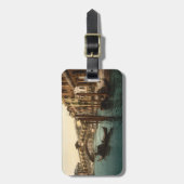 Rialto Brücke I, Venedig, Italien Gepäckanhänger (Vorderseite vertikal)