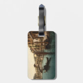 Rialto Brücke I, Venedig, Italien Gepäckanhänger (Rückseite vertikal)