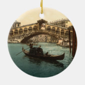 Rialto Brücke I, Venedig, Italien Keramik Ornament (Hinten)