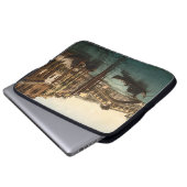 Rialto Brücke I, Venedig, Italien Laptopschutzhülle (Vorne Knopf)