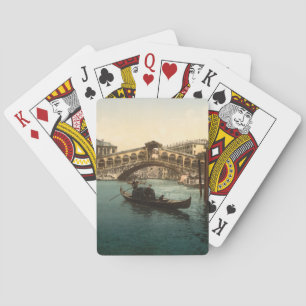 Rialto-Brücke I, Venedig, Italien Spielkarten