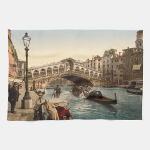 Rialto Brücke II, Venedig, Italien Geschirrtuch