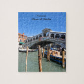 Rialto Brücke in Venedig, Italien Puzzle (Vertikal)