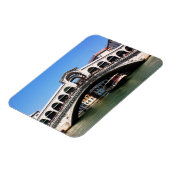Rialto-Brücke in Venedig Magnet (Linke Seite)