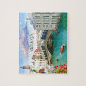 Rialto-Brücke in Venedig| Venezia, Italien Puzzle (Vertikal)