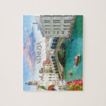Rialto-Brücke in Venedig| Venezia, Italien Puzzle