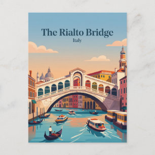 Rialto-Brücke Italien Postkarte