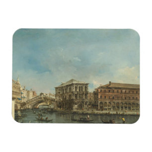 Rialto Brücke mit Palazzo dei Camerlenghi Magnet