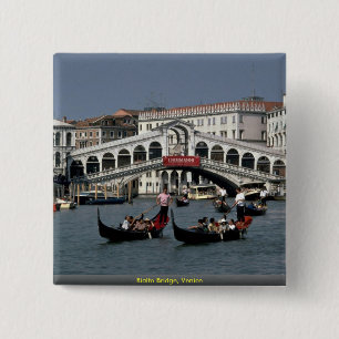 Rialto Brücke, Venedig Button