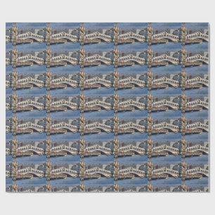 Rialto-Brücke Venedig Italien Geschenkpapier