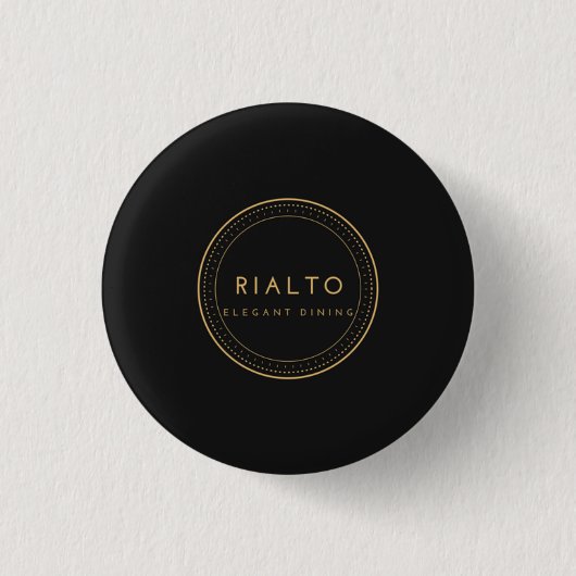 Rialto Knopf Button (Vorderseite)