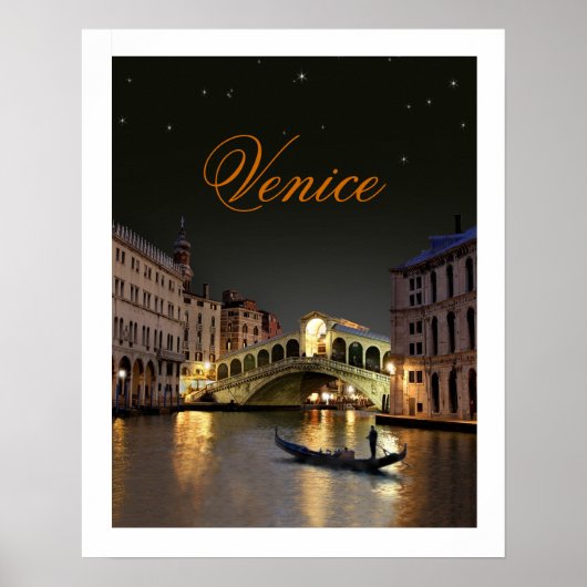Rialto Poster mit Grenze (Vorne)