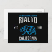 Rialto Postkarte (Vorne/Hinten)