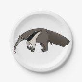 Riant Anteater Pappteller (Vorderseite)