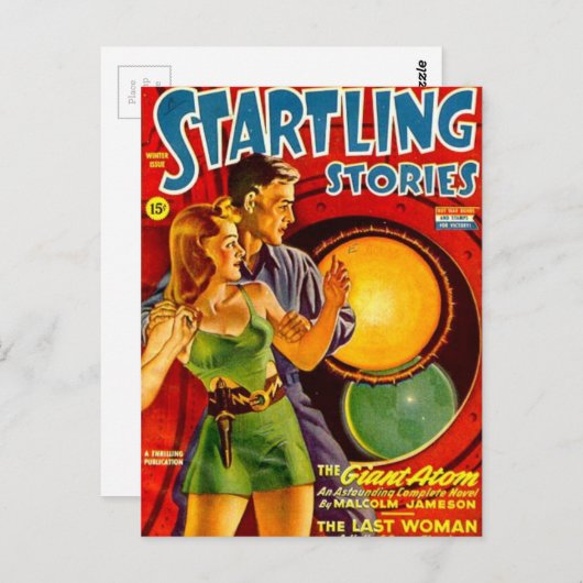 Riant Atom Postkarte (Vorne/Hinten)