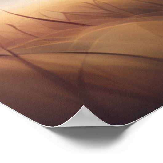 Riant Dandelion Dreams Poster (Ecke)