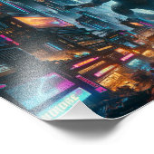 Riant Lizard Monster Fotodruck (Ecke)