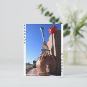 Riant Meatball Postkarte (Stehend Vorderseite)