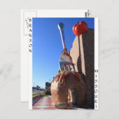 Riant Meatball Postkarte (Vorne/Hinten)