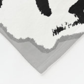 Riant Panda Bär Face Fleecedecke (Ecke)