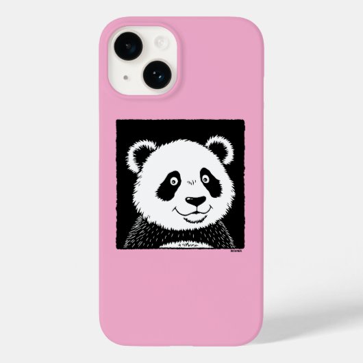Riant Panda Bear Case-Mate iPhone Hülle (Rückseite)
