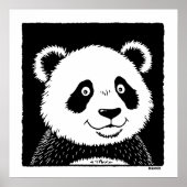 Riant Panda Bear Poster (Vorne)