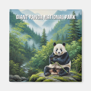 Riant Panda National Park China Travel Magnet