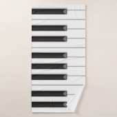 Riant Piano Keys Music Badehandtuch (Badehandtuch)