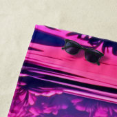 Riant Pink Moon Art Strandtuch (Beispiel)
