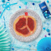 Riant Red Pomegranate  Pappteller (Party)