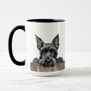 Riant Schnauzer Dog Tasse